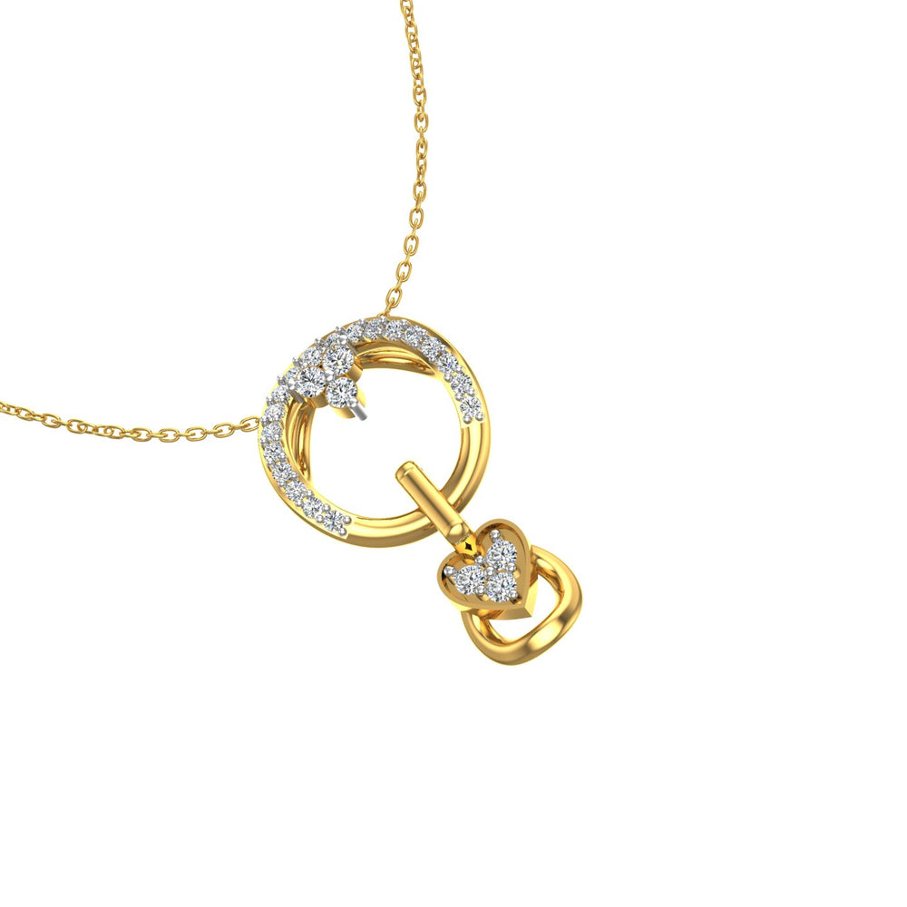Heart Halo Pendant