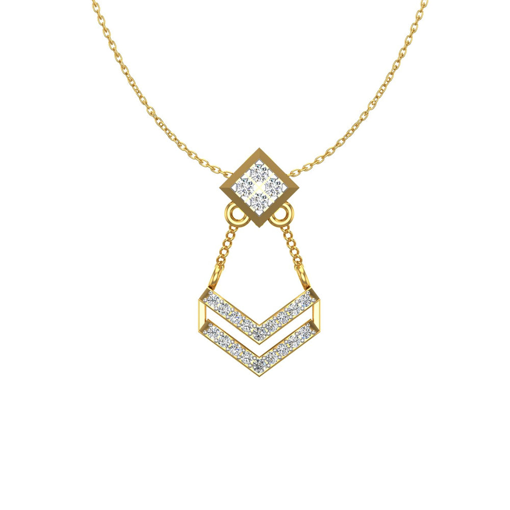 Chevron Royale Pendant