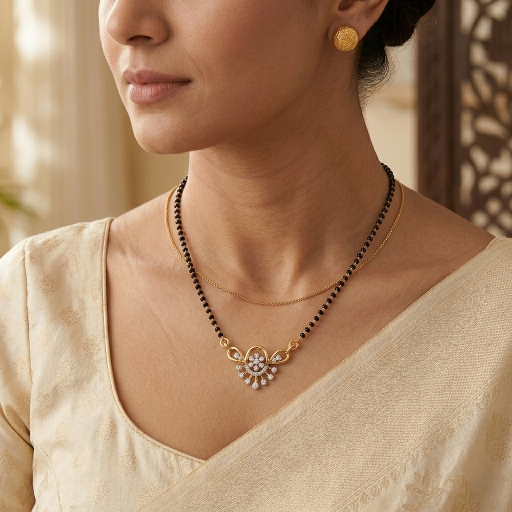 Lizzy Diamond Mangalsutra