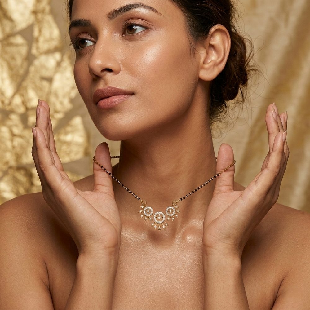 Aasmi Diamond Mangalsutra