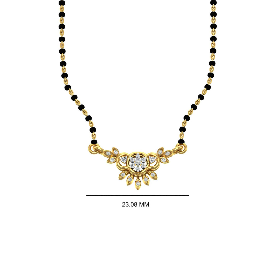 Aasmi Diamond Mangalsutra