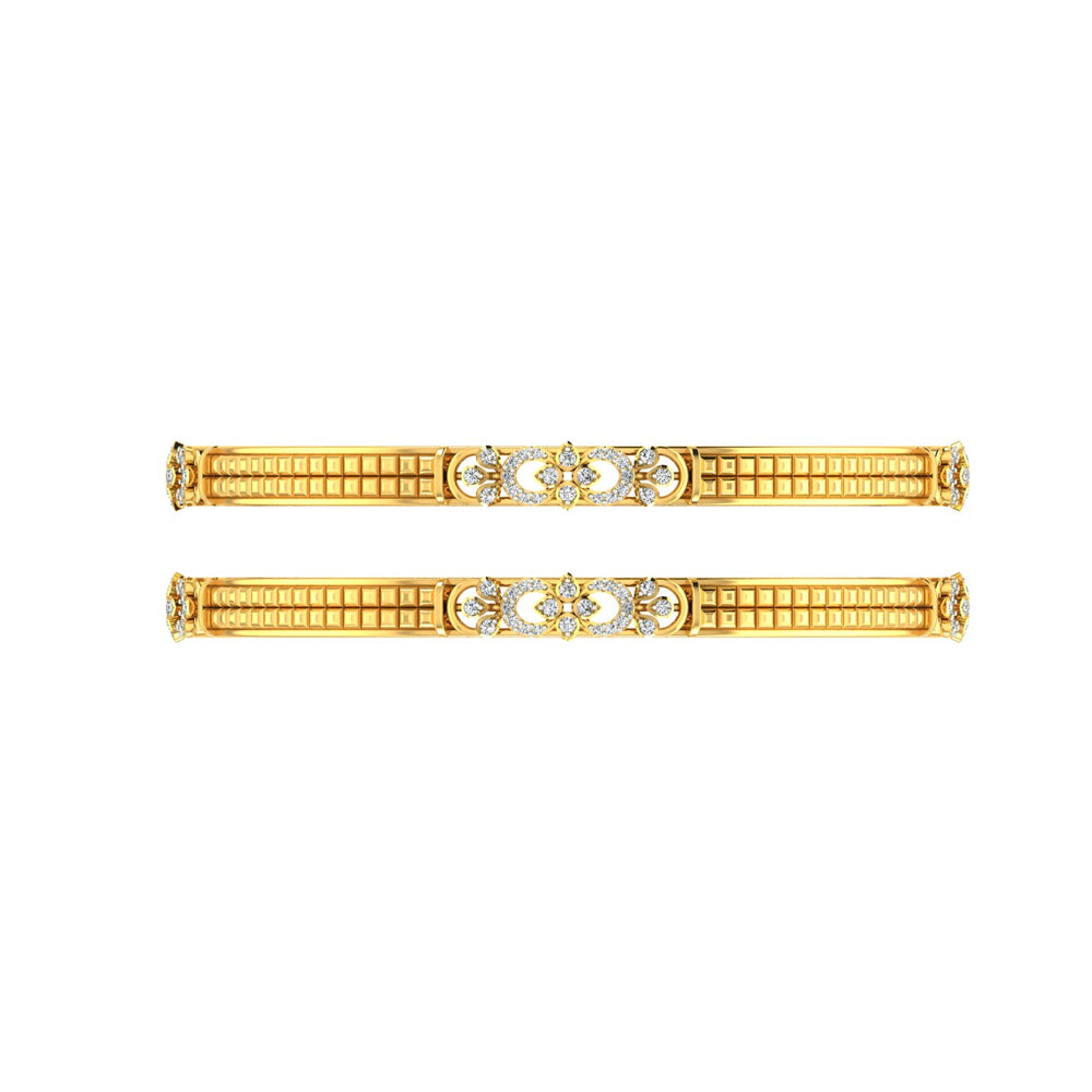 Celestial Harmony Diamond Bangles