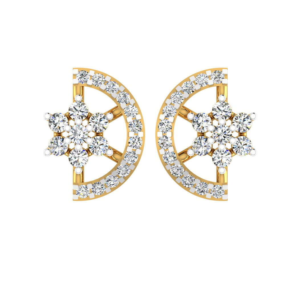 Royal Bloom Halo Diamond Tops
