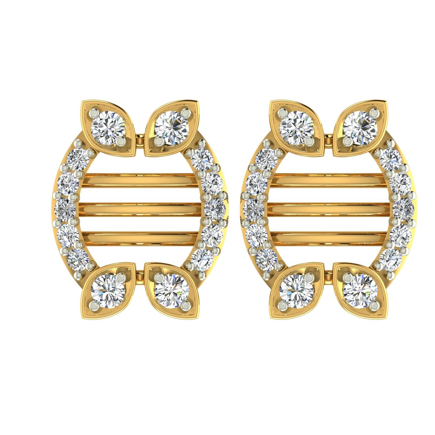 Regal Petal Crown Diamond Tops