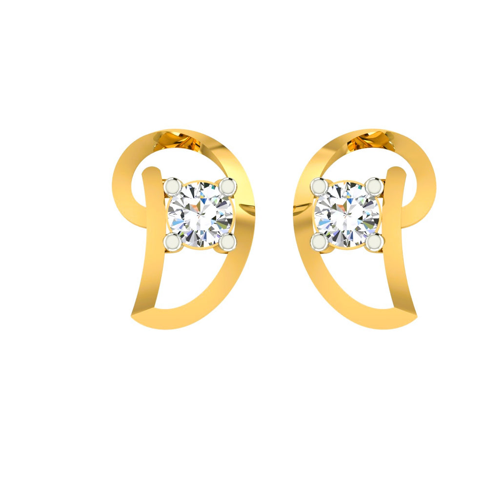 Orbit Loop Solitaire Ear Tops