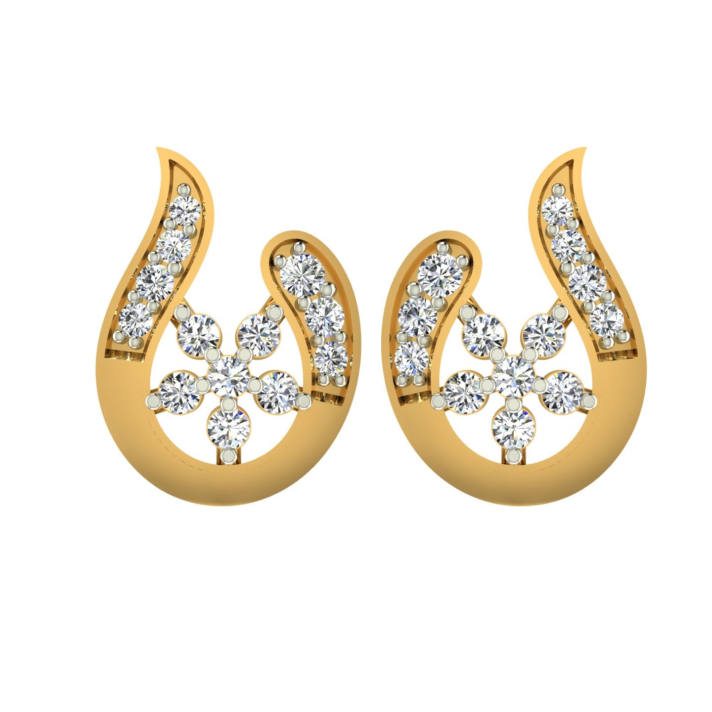 Flora Flame Diamond Tops