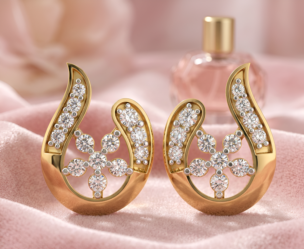 Flora Flame Diamond Tops