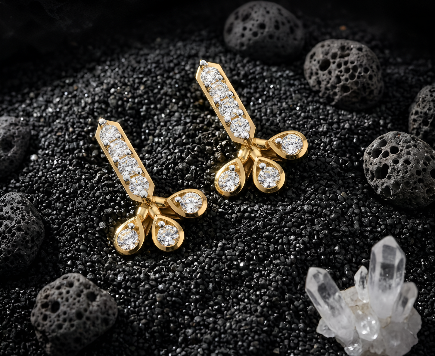 Trinity Dew Diamond Tops