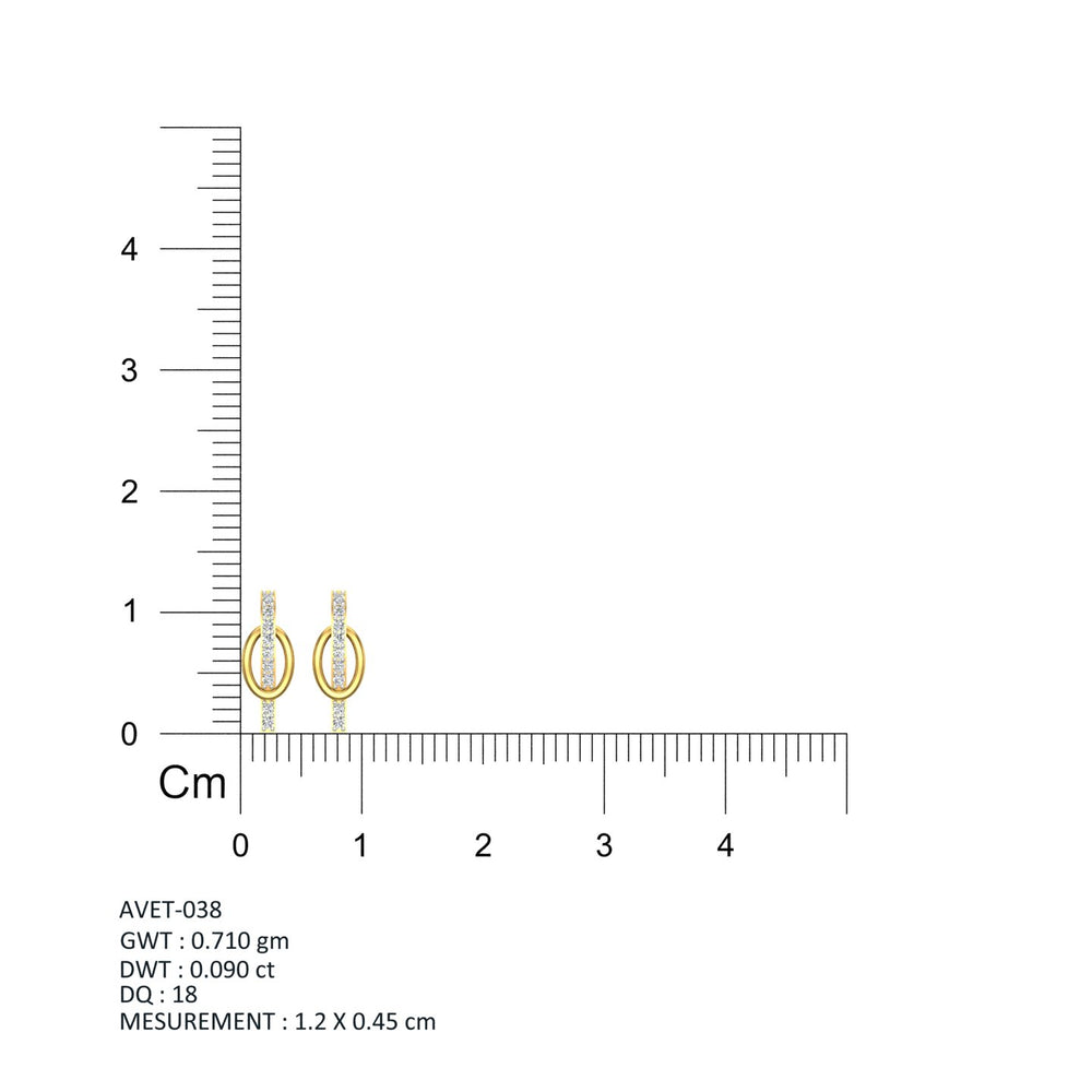 Orbit Line Diamond Tops