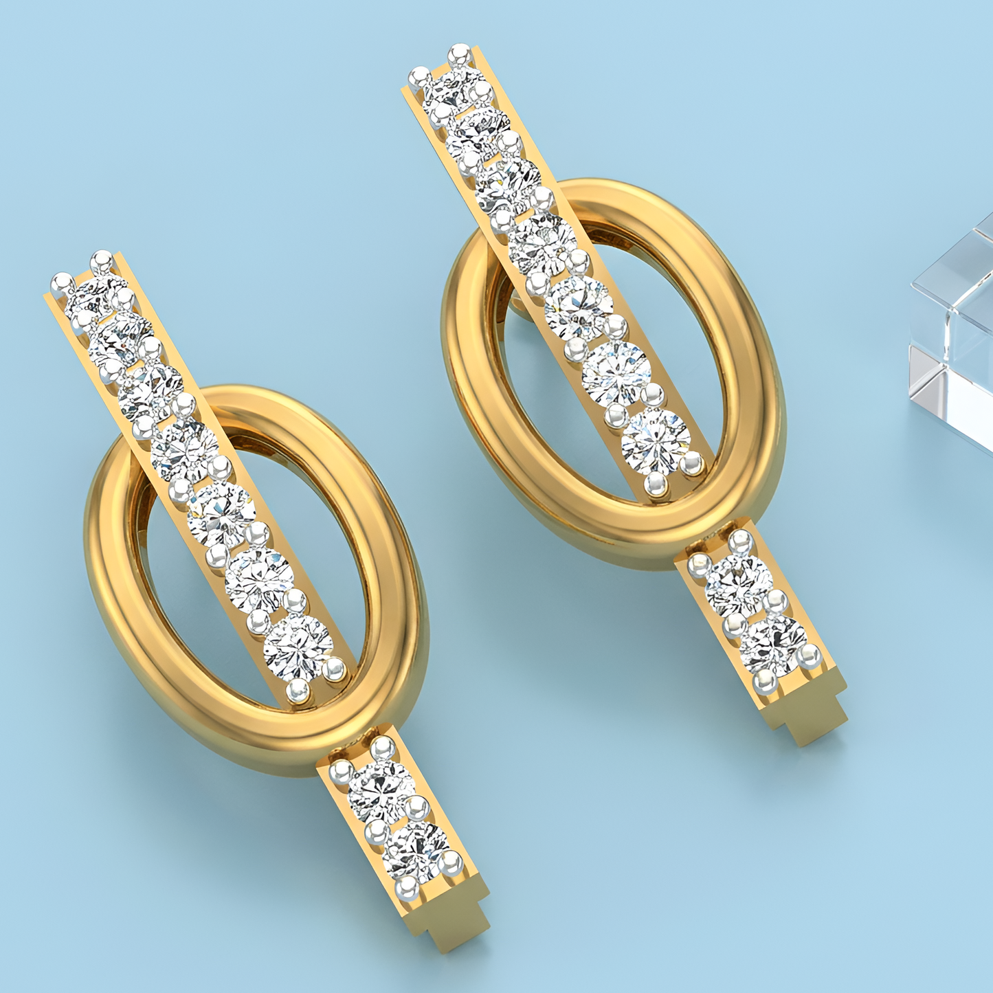 Orbit Line Diamond Tops