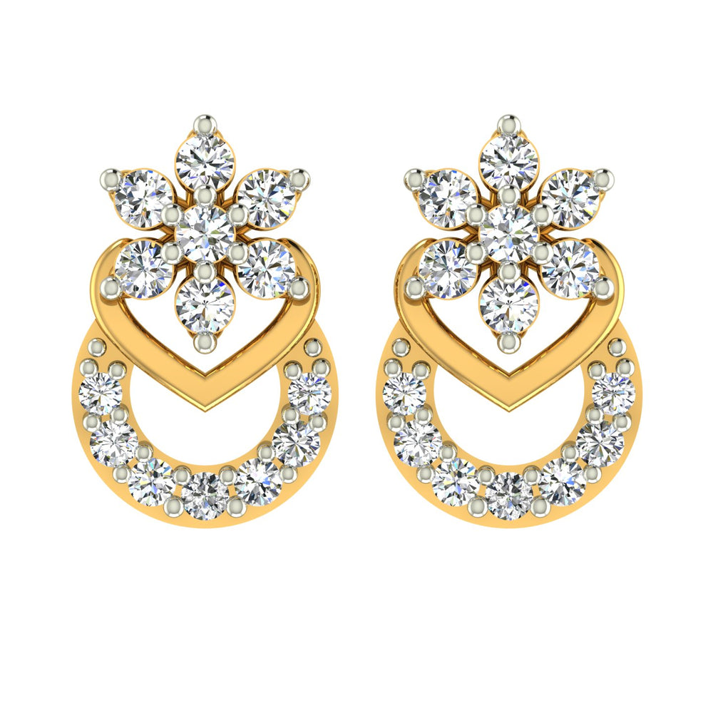 Flora Halo Diamond Tops
