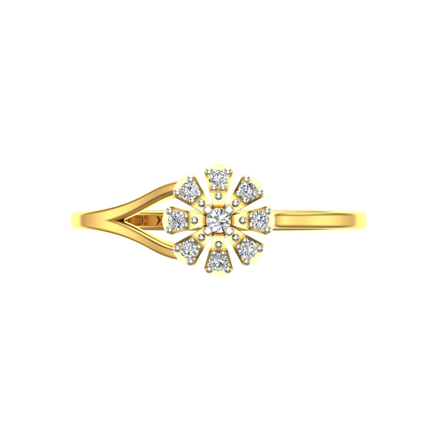 Celestial Bloom Diamond Ring