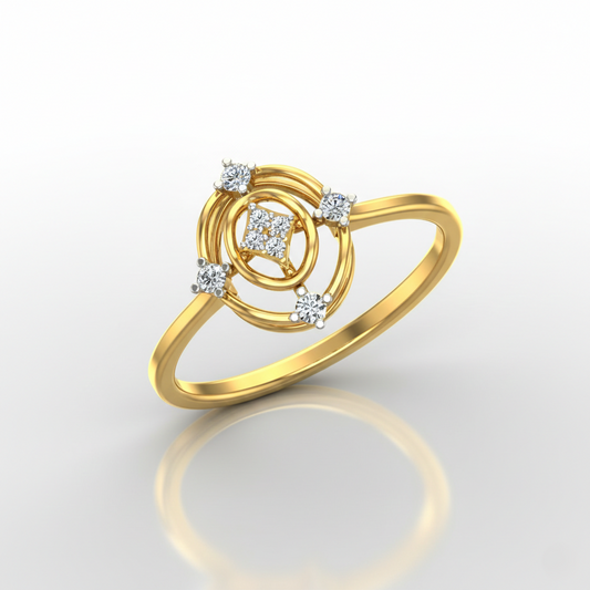 Orbit Aura Diamond Ring