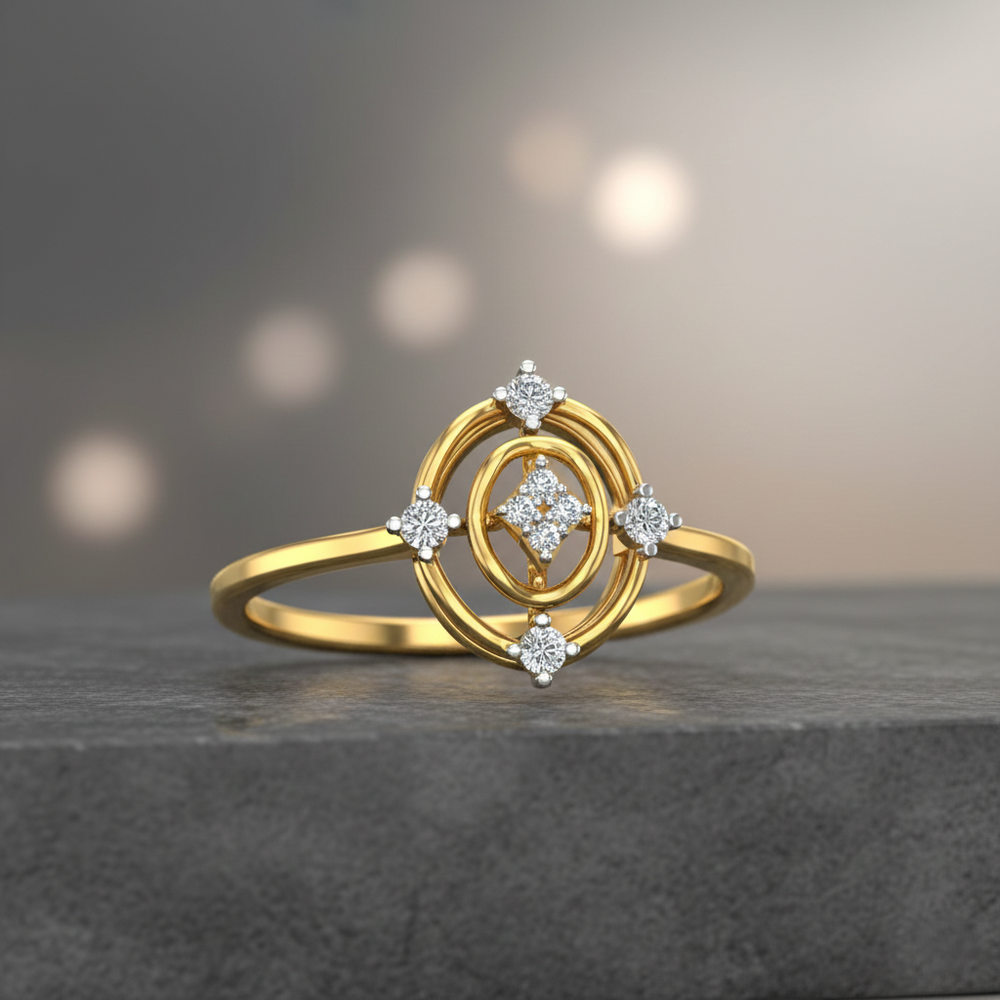 Orbit Aura Diamond Ring