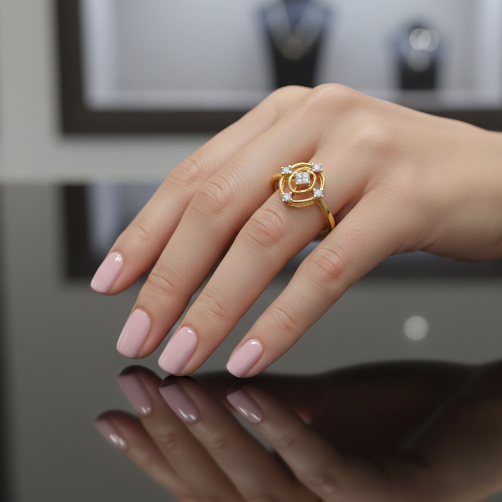 Orbit Aura Diamond Ring