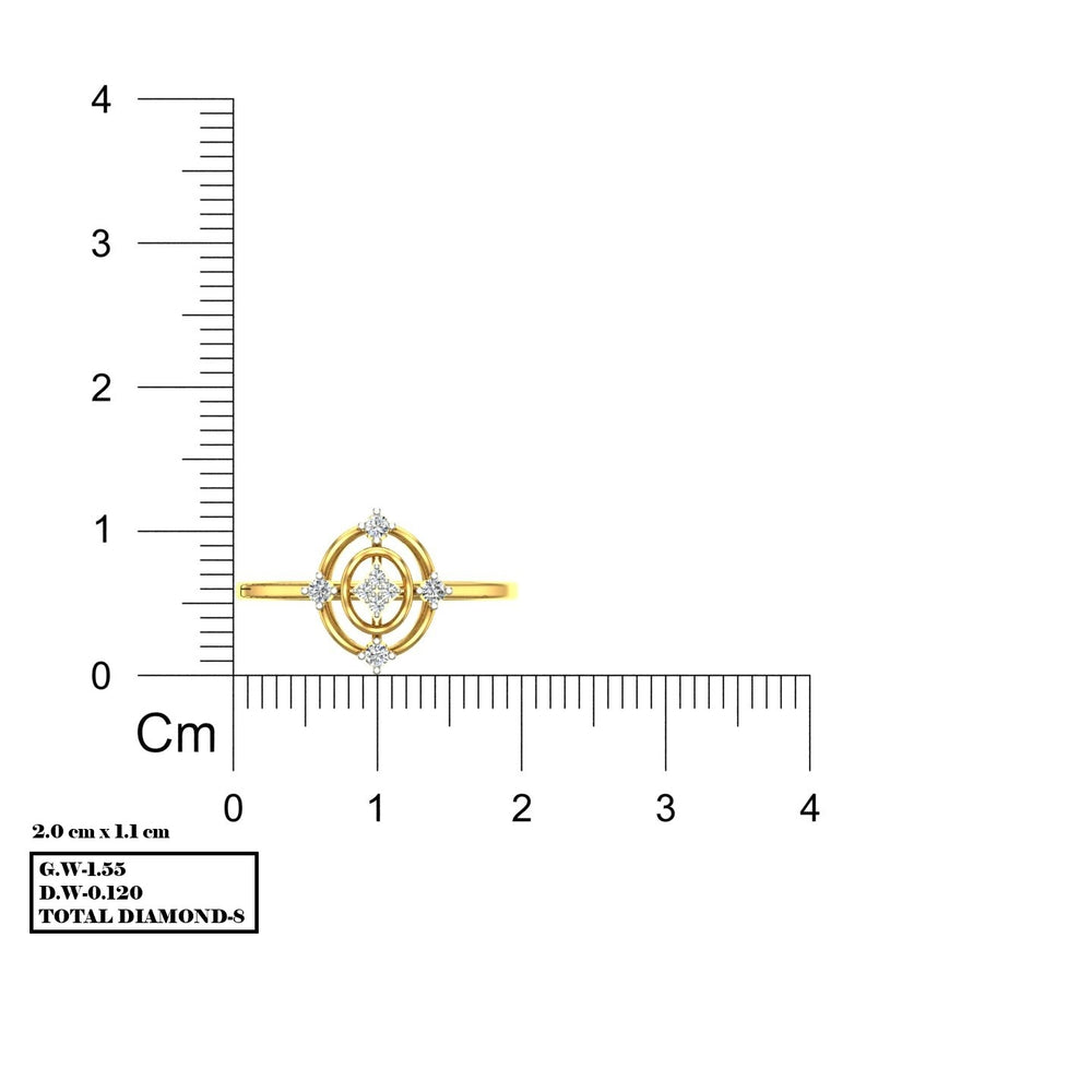 Orbit Aura Diamond Ring