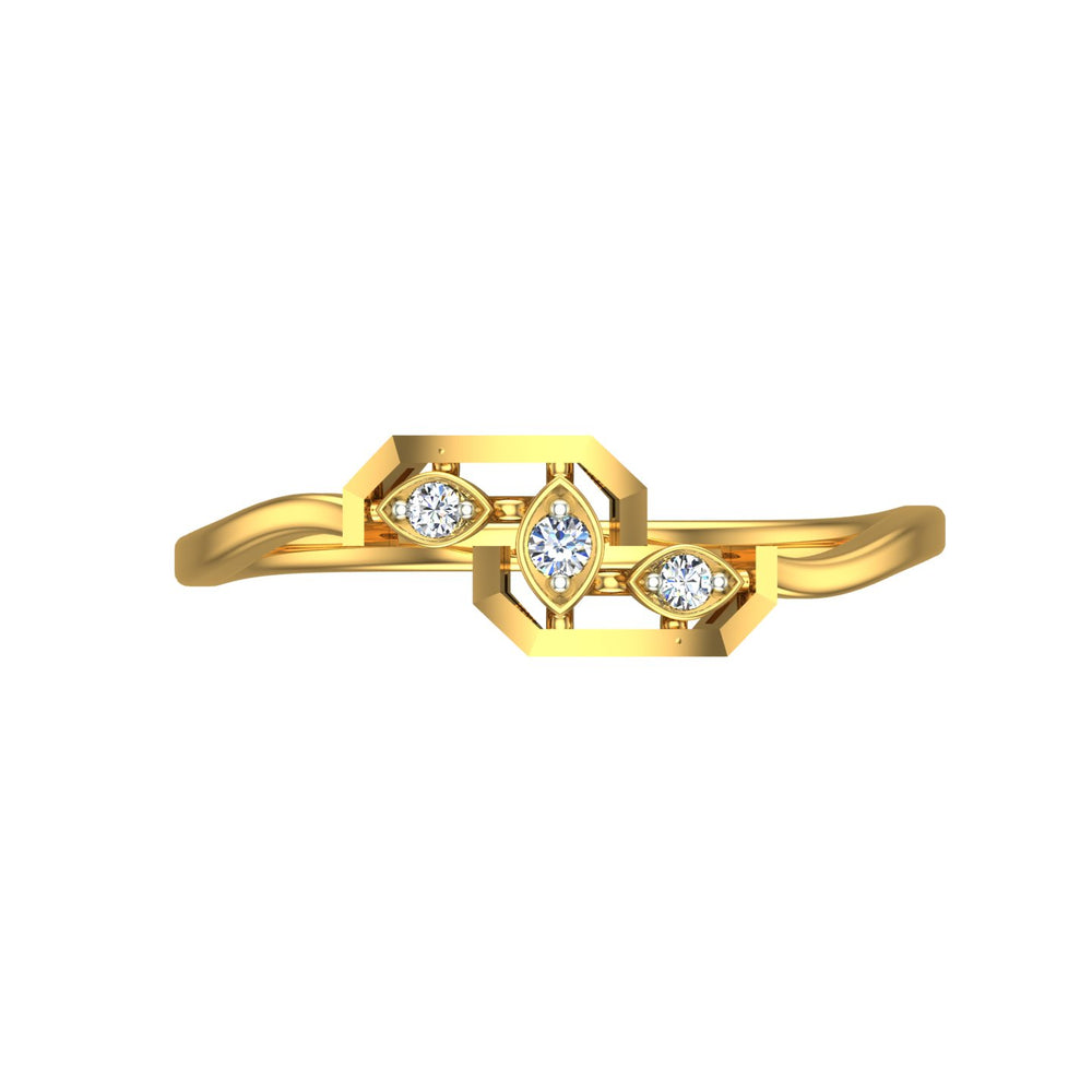 Regal Hexa Bloom Ring