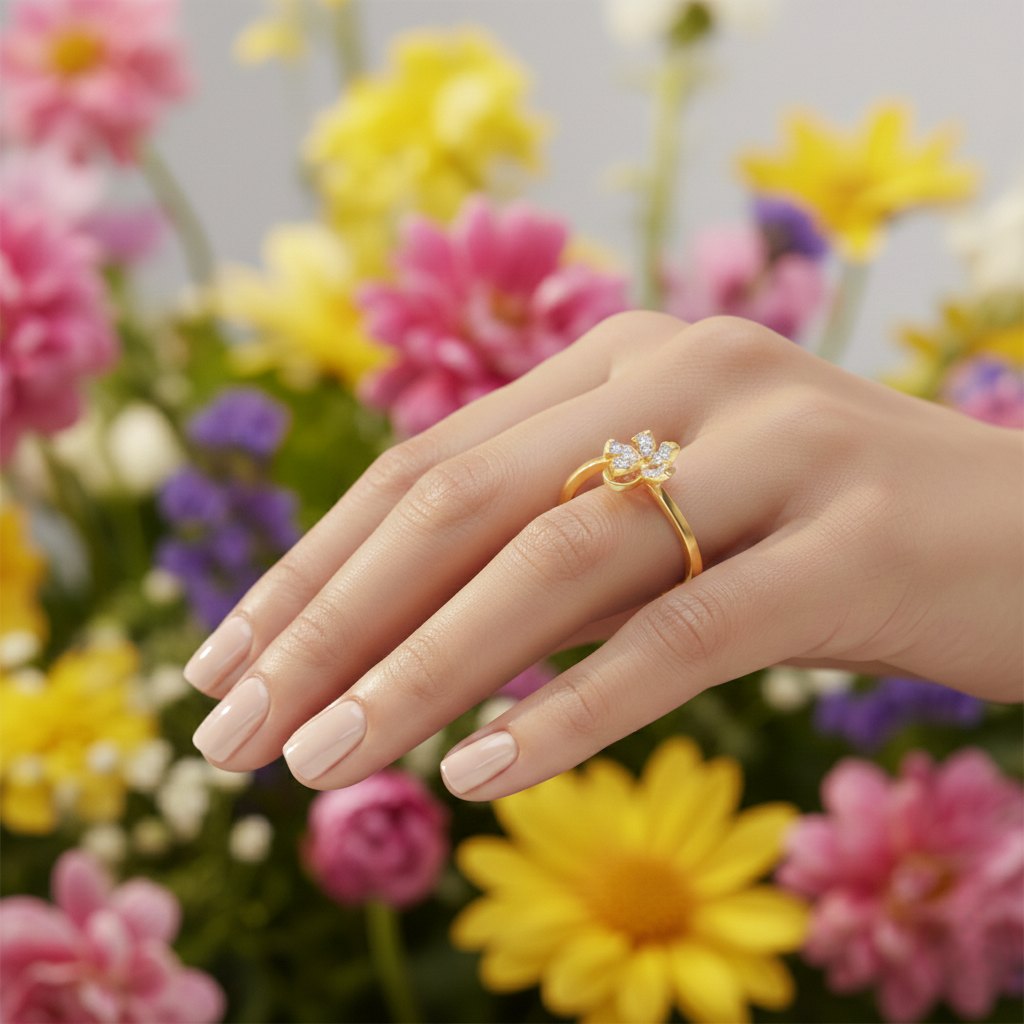 Flutter Bloom Ring
