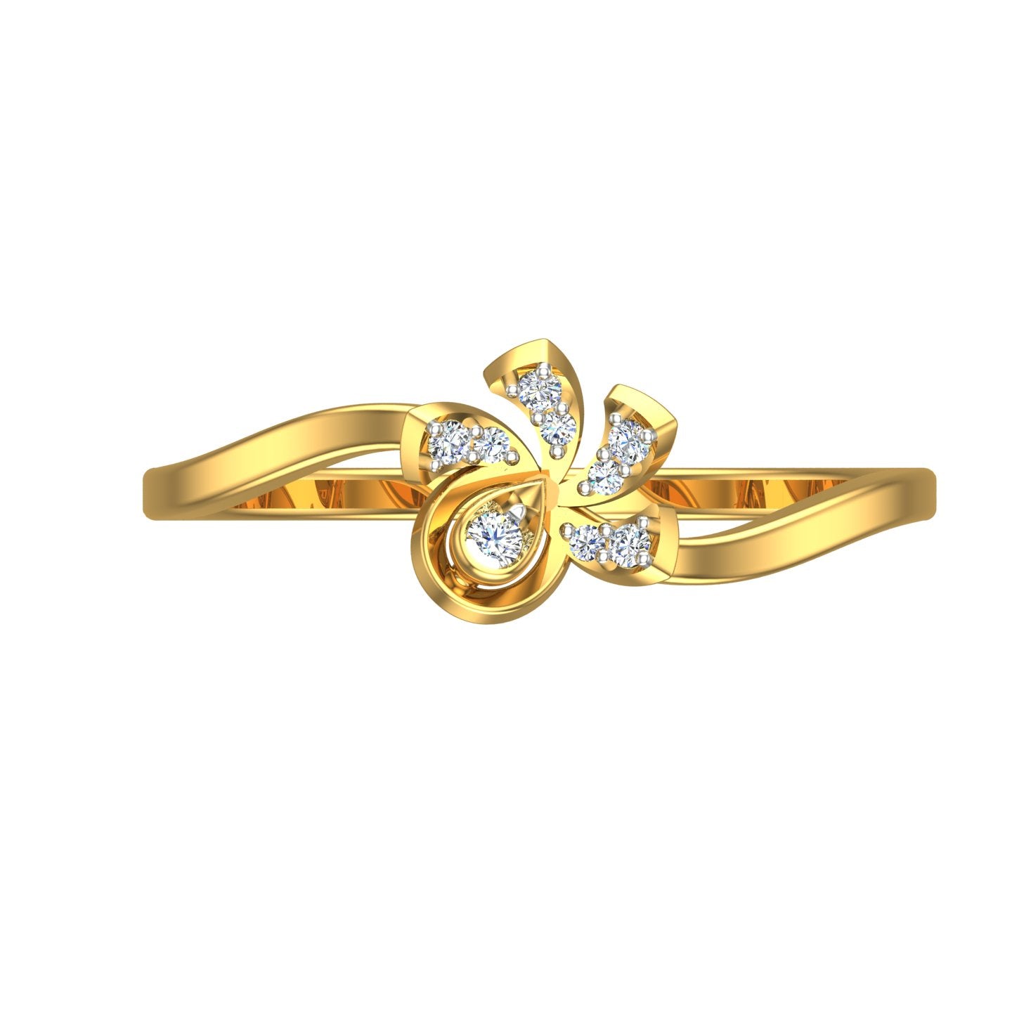Flutter Bloom Ring