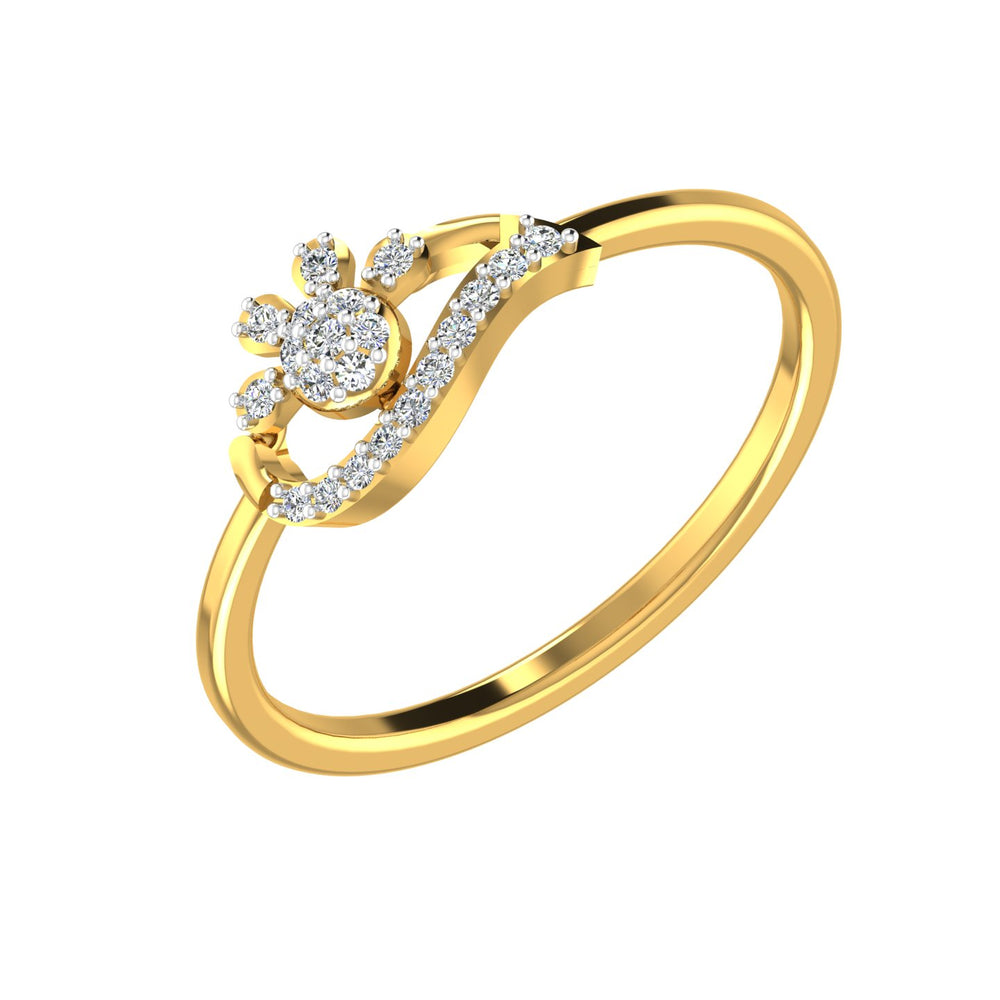 Royal Blossom Diamond Ring
