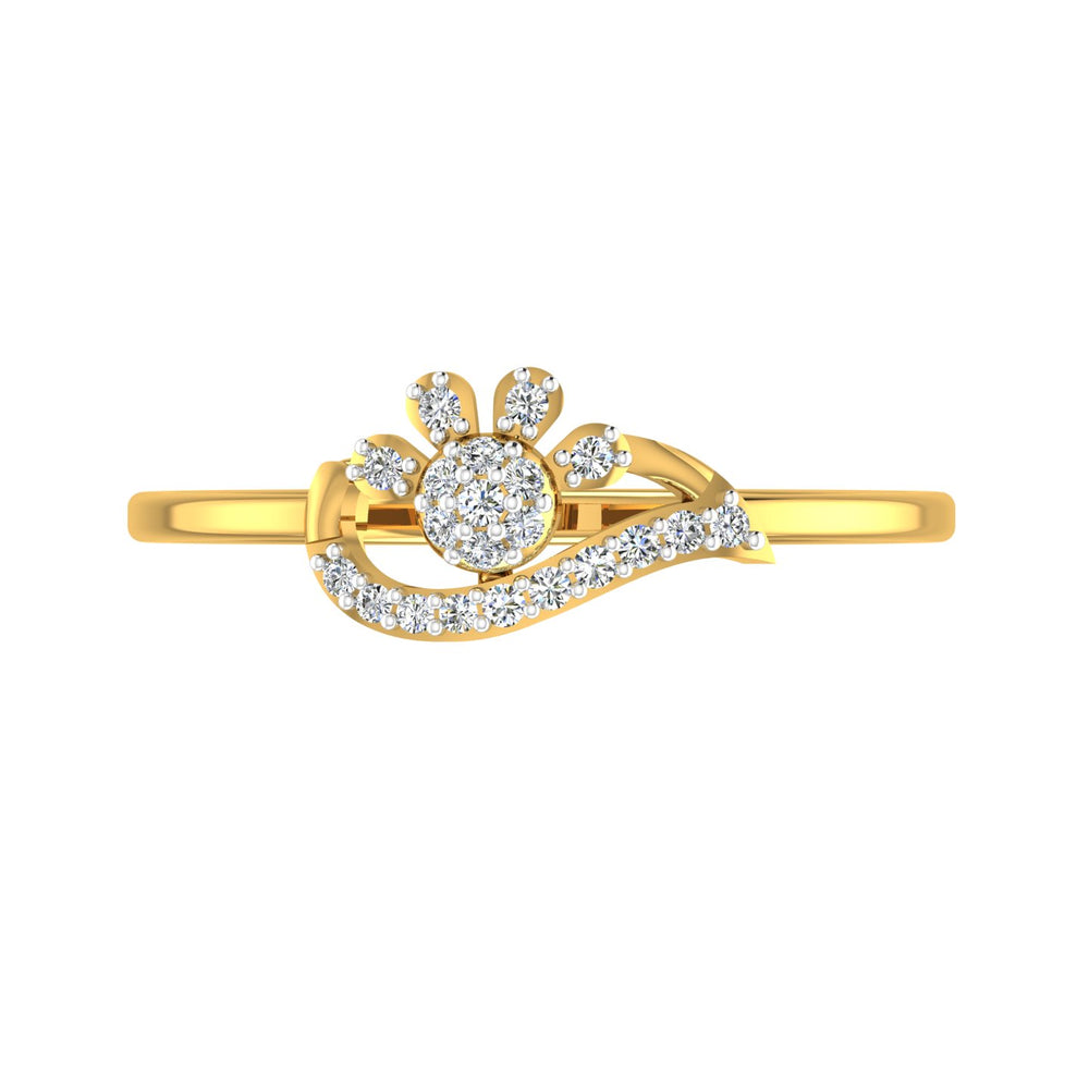 Royal Blossom Diamond Ring