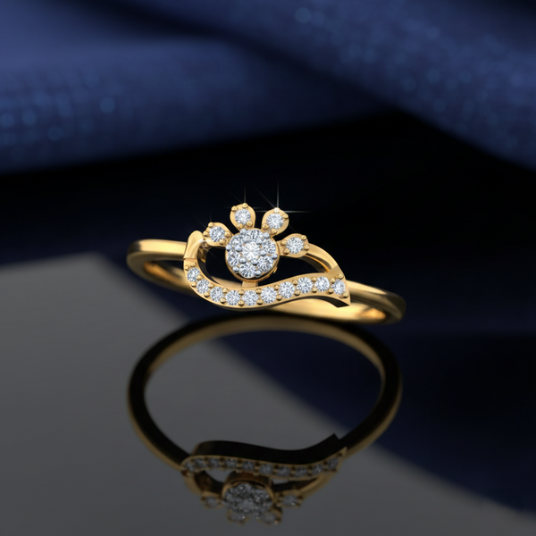 Royal Blossom Diamond Ring