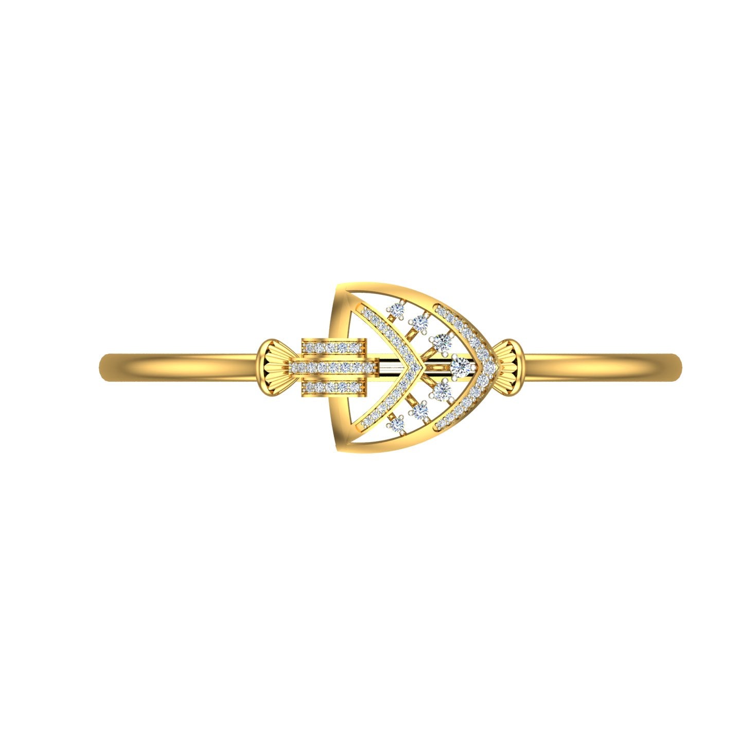 Celestial Arrow Diamond Open Kada