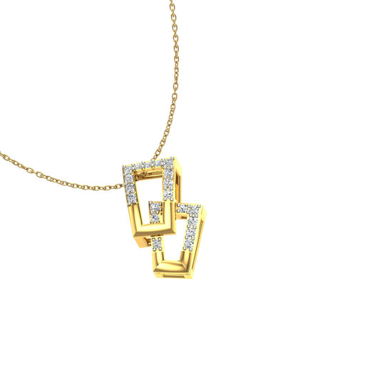 The Geometric Vertex Drop Pendant