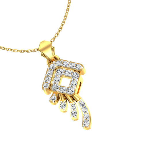 The Imperial Rhombus Cascade Pendant