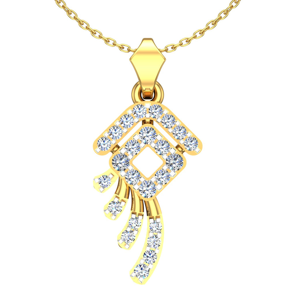 The Imperial Rhombus Cascade Pendant
