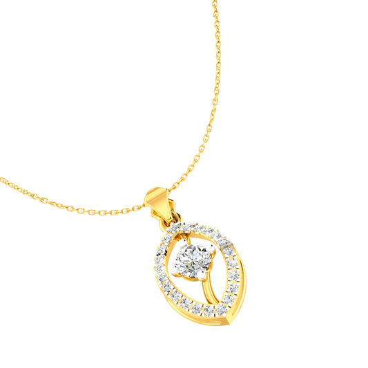 The Infinite Wave Halo Pendant