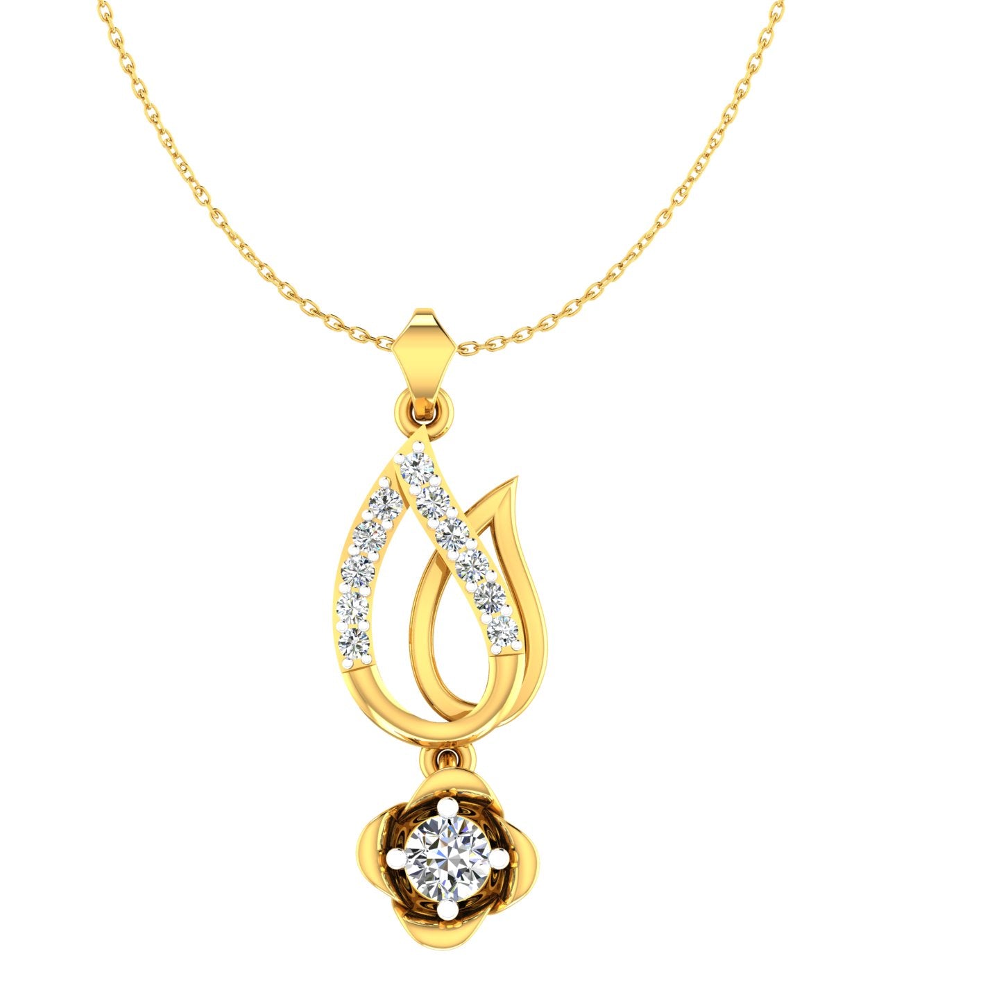 The Imperial Flora Drop Pendant