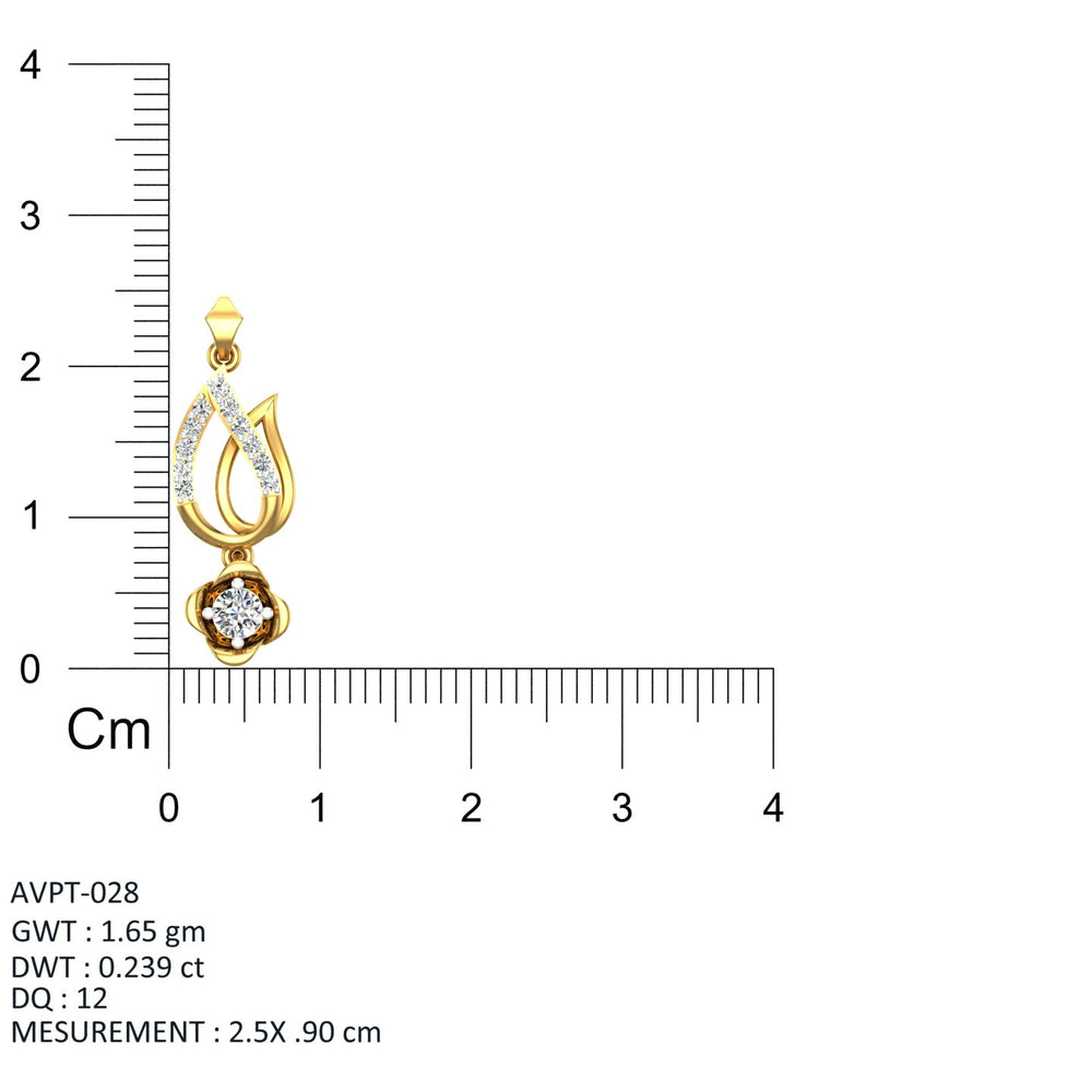 The Imperial Flora Drop Pendant
