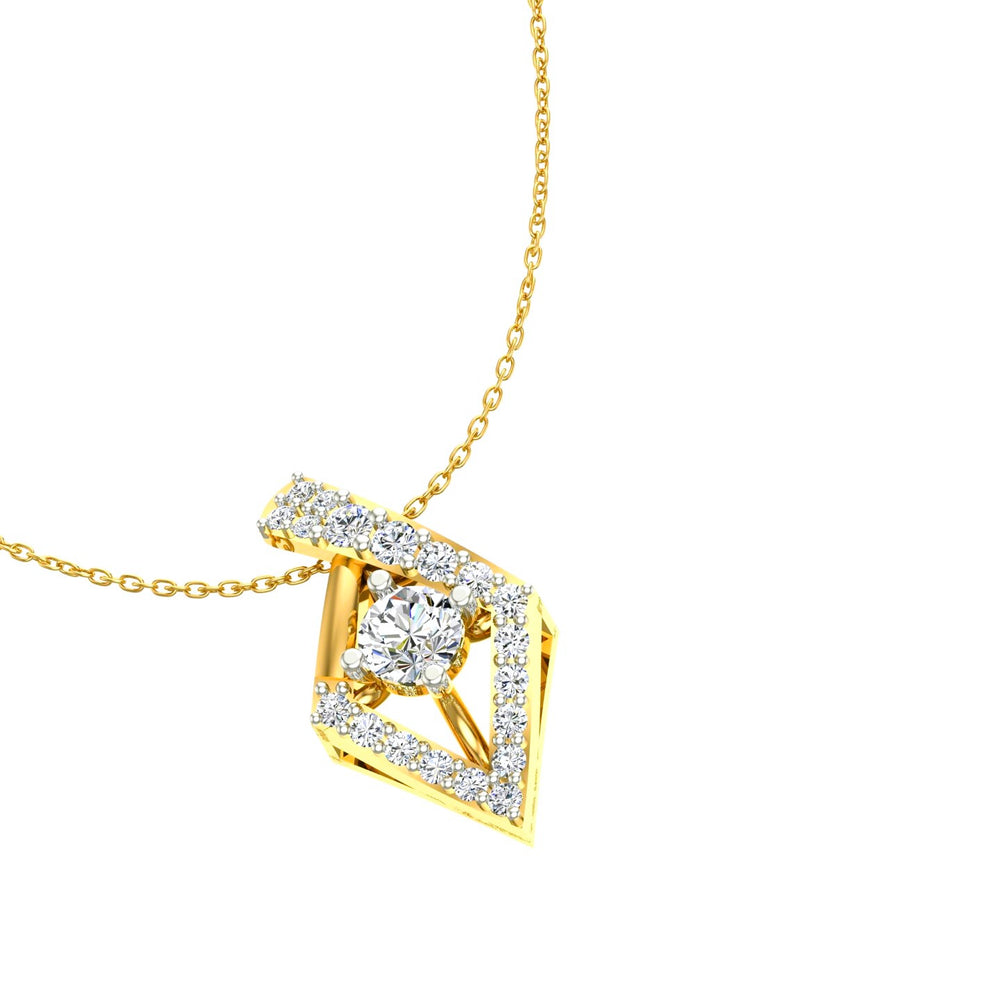 The Imperial Kite Diamond Pendant