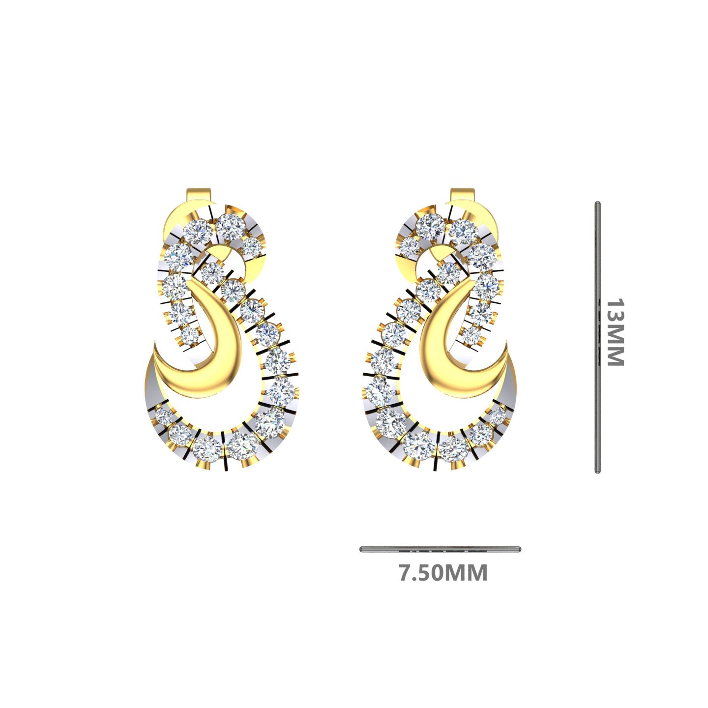 Royal Paisley Diamond Tops