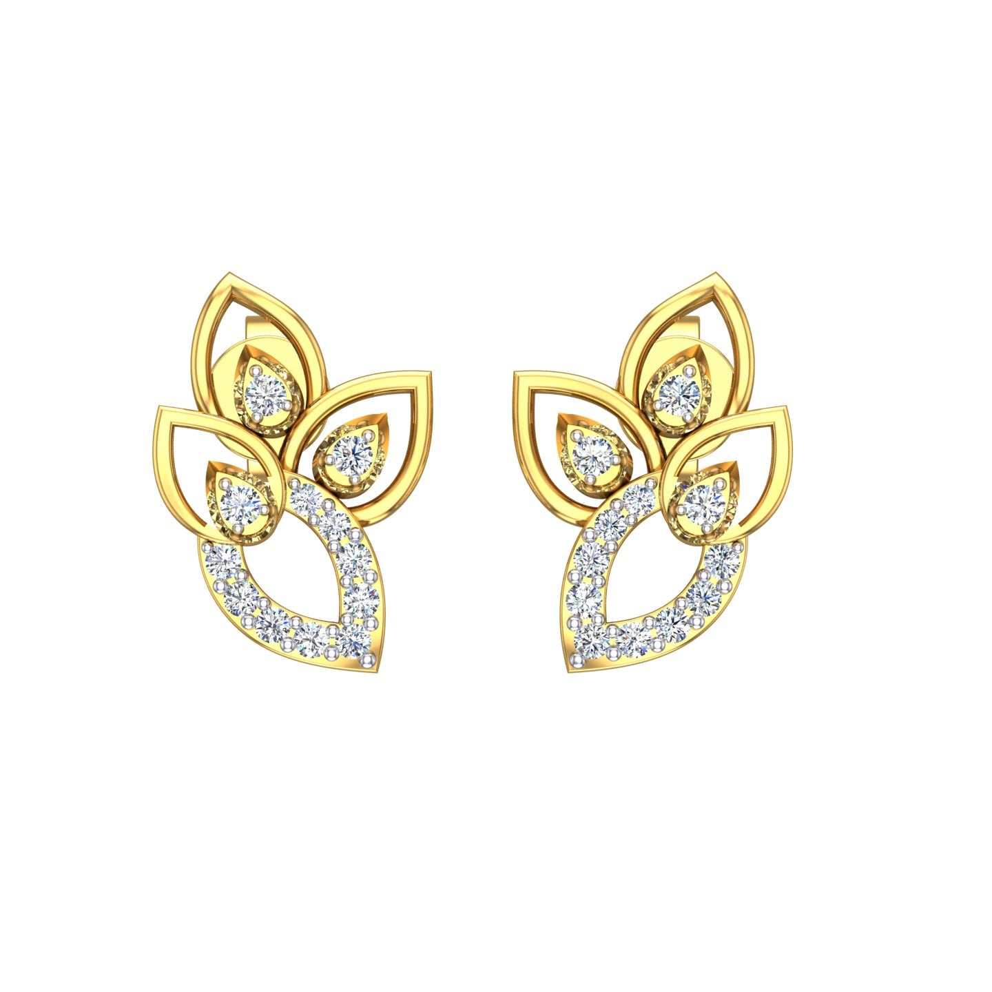 Golden Lotus Bloom Tops