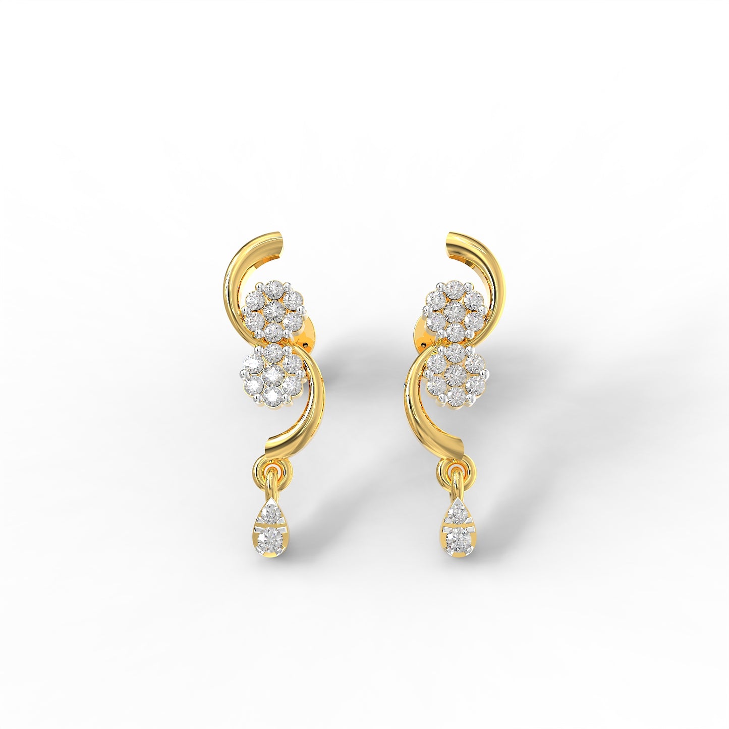 Golden Lotus Bloom Tops
