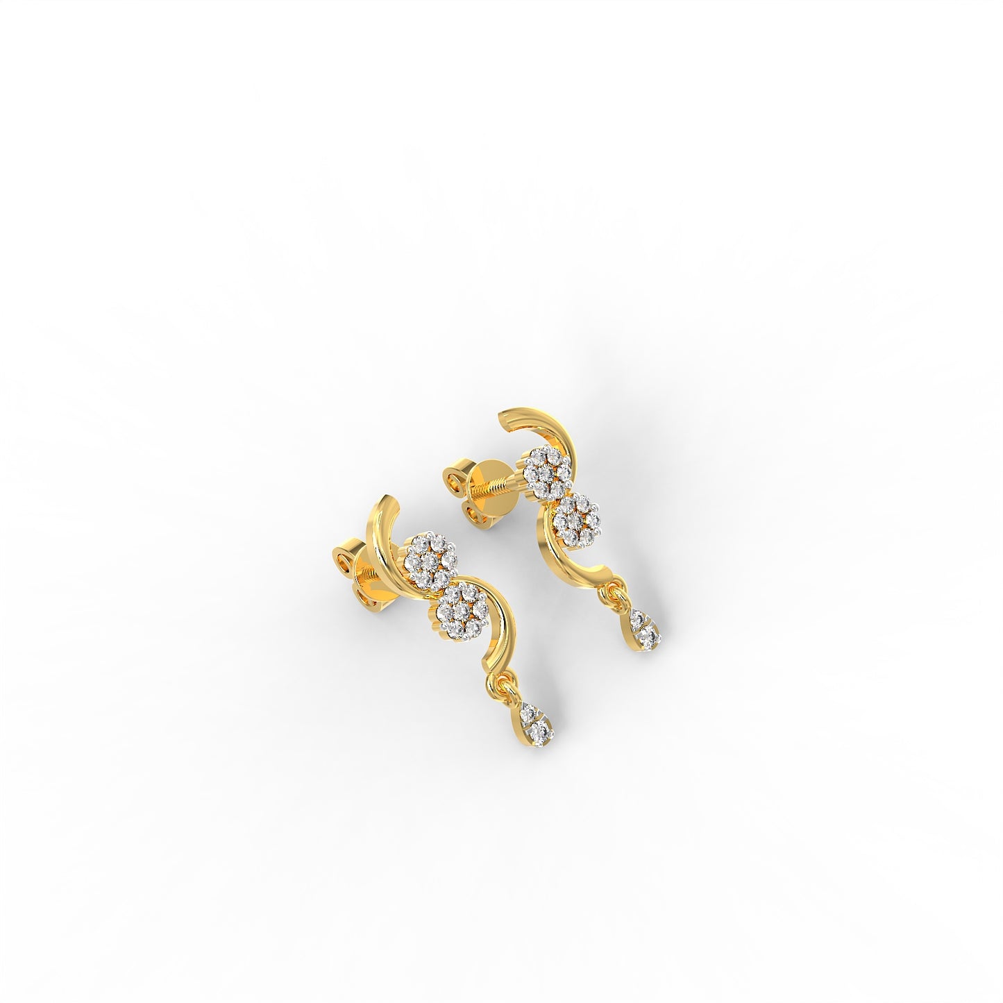 Golden Lotus Bloom Tops