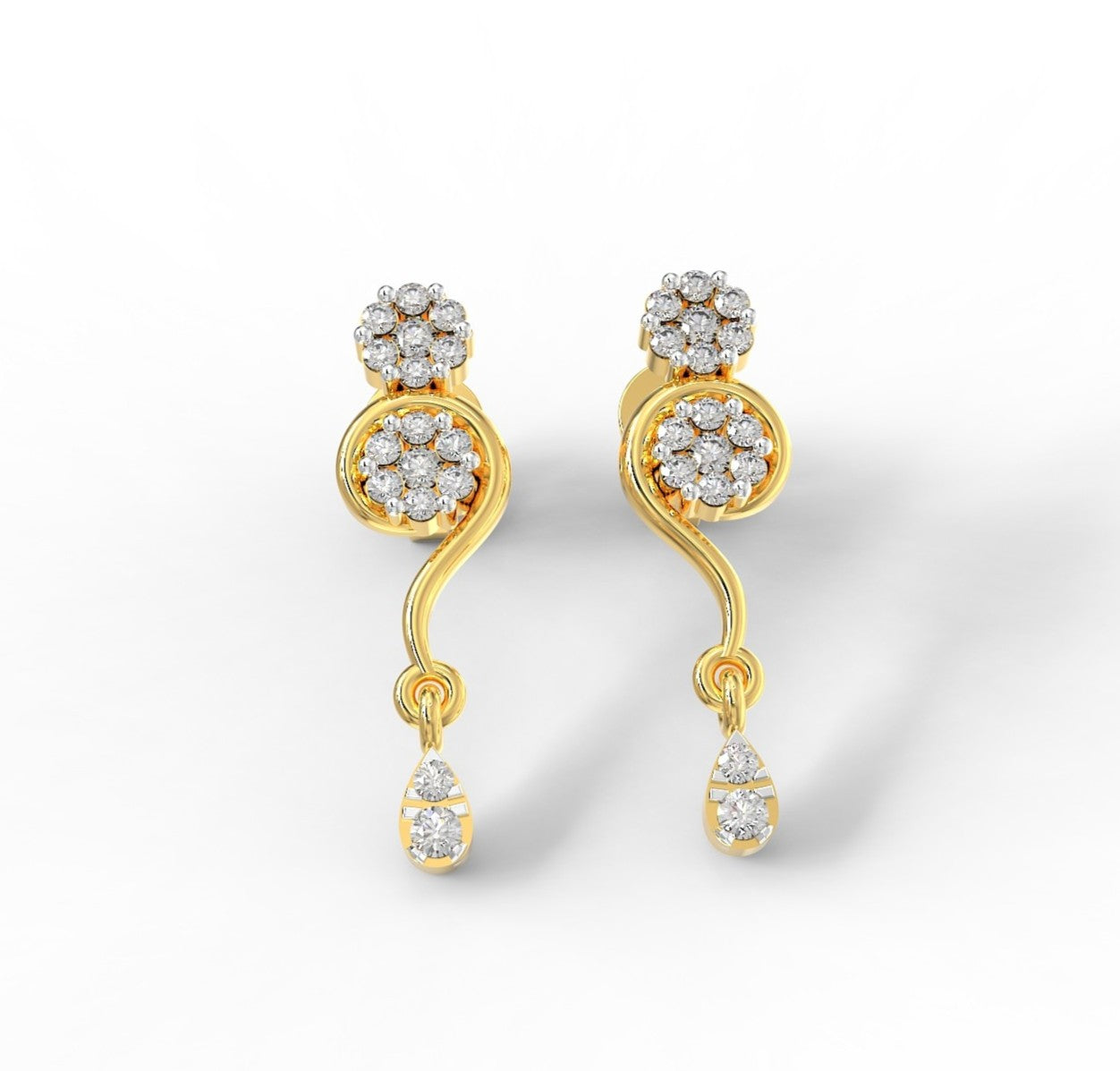 Golden Lotus Bloom Tops