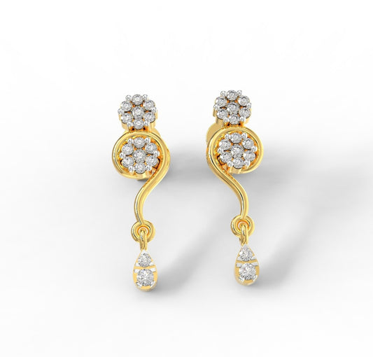 Serene Cascade Diamond Tops