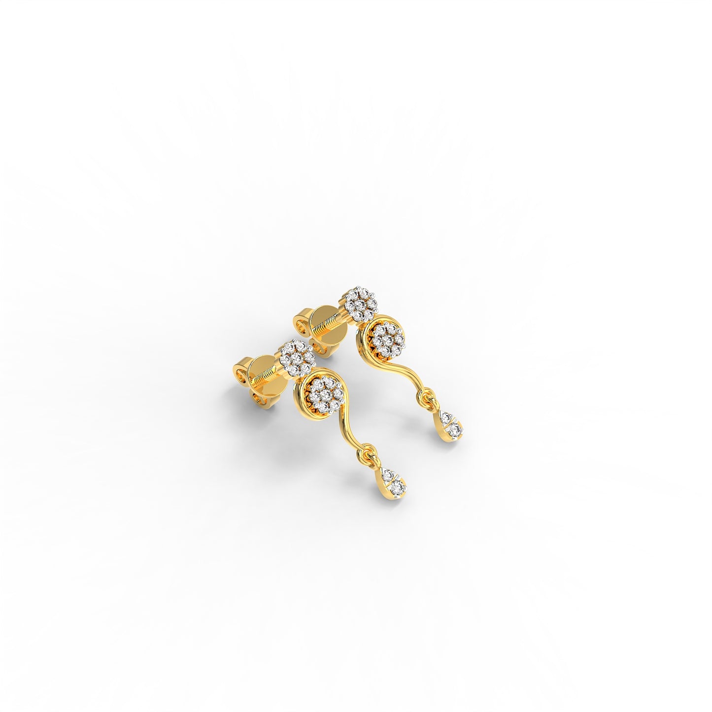 Serene Cascade Diamond Tops