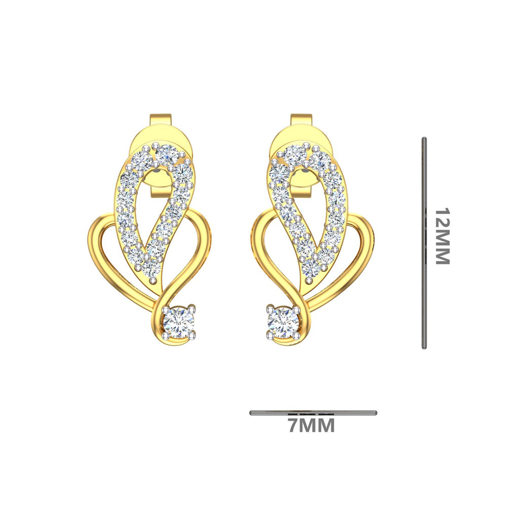 Cupid Heart Diamond Tops