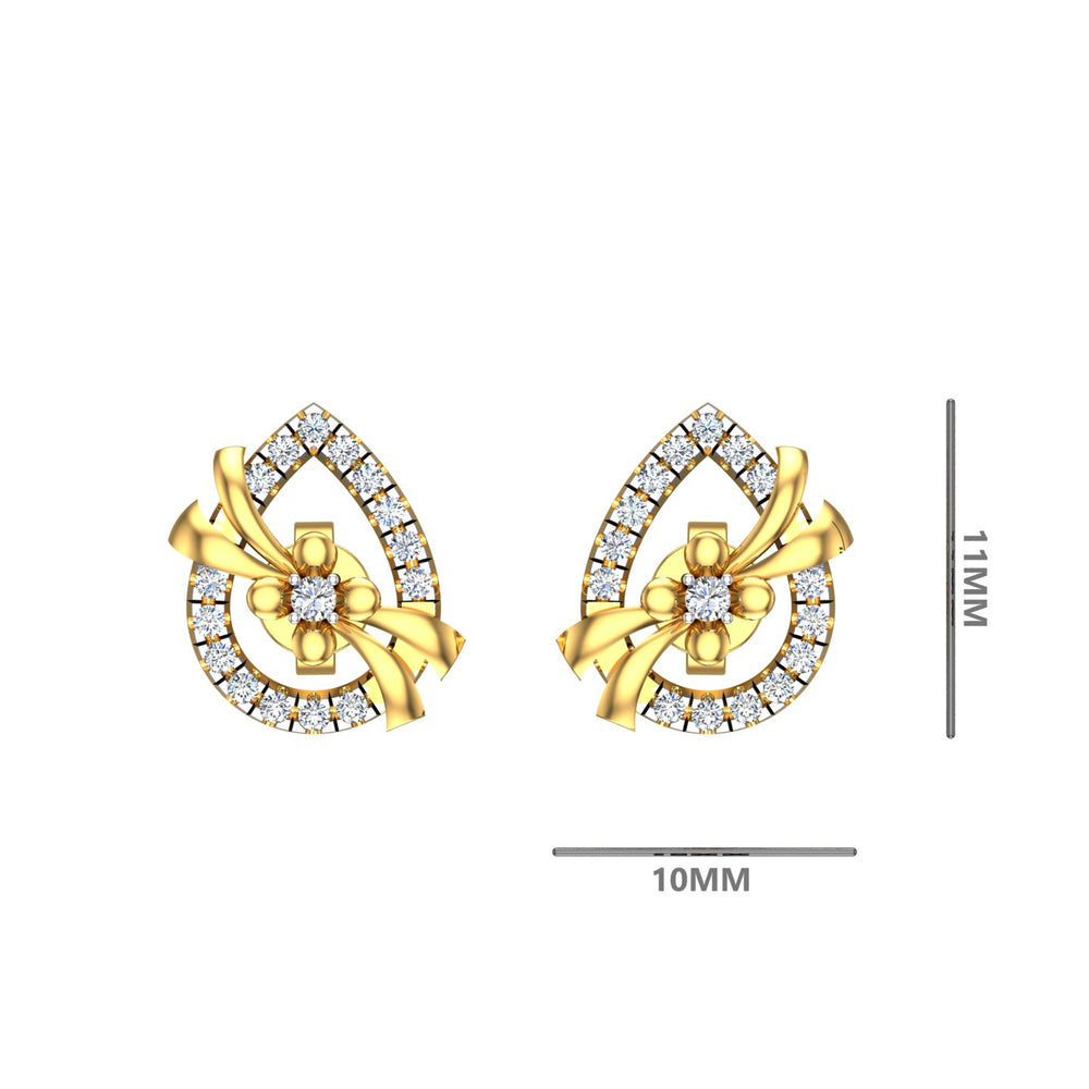 Ribbon Bloom Diamond Tops