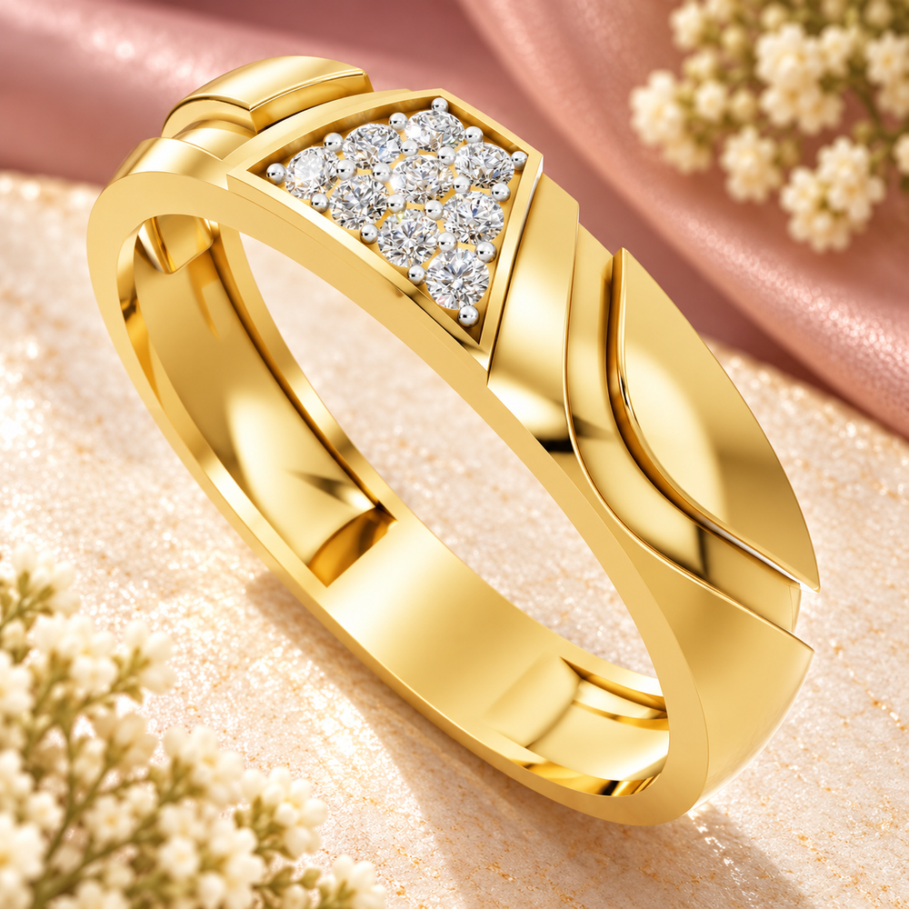 Apex Crest Diamond Ring