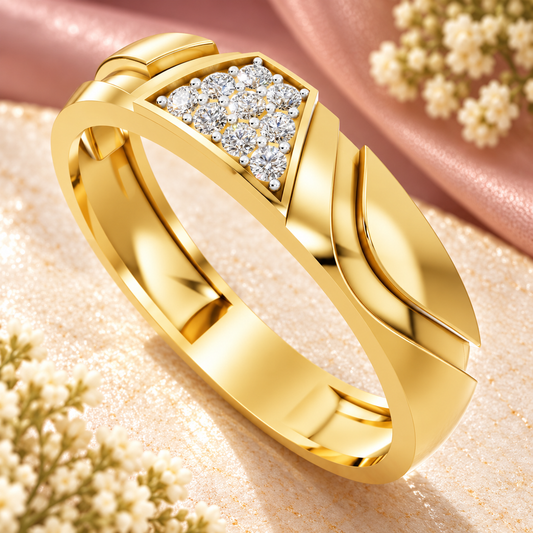Apex Crest Diamond Ring