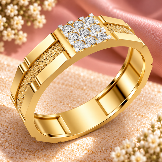 Quadra Spark Diamond Ring