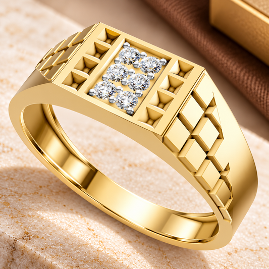 Royal Fortress Diamond Ring