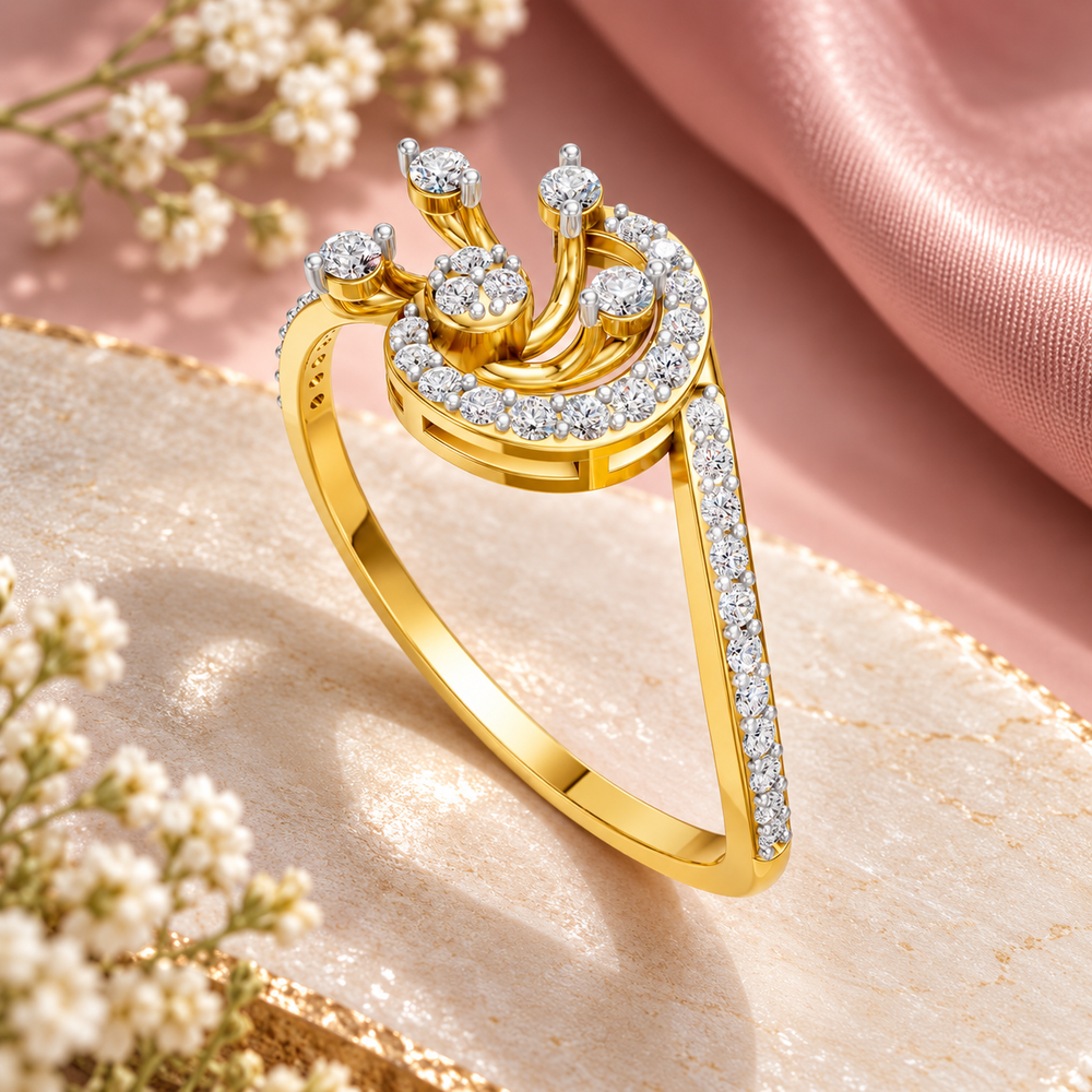 Royal Crown Diamond Ring