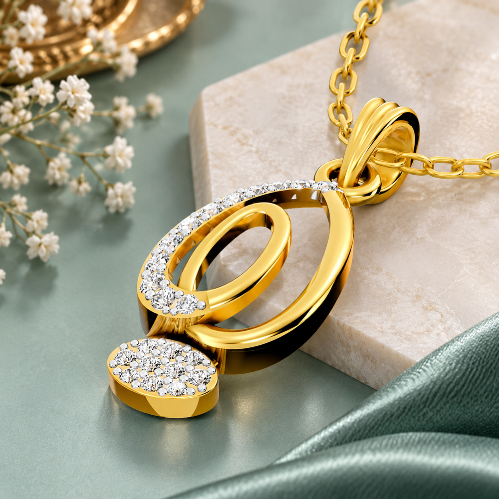 Eternal Loop Diamond Pendant