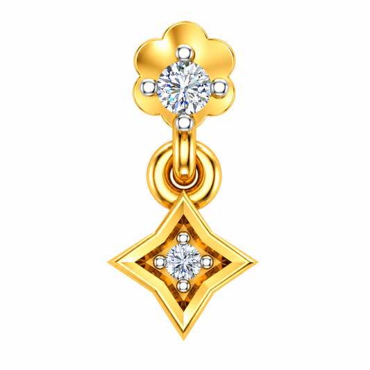 Celestia Drop Diamond Nose Screw